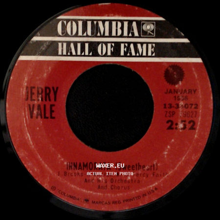 Jerry Vale - Pretend You Don't See Her / Innamorata (Sweetheart) side B