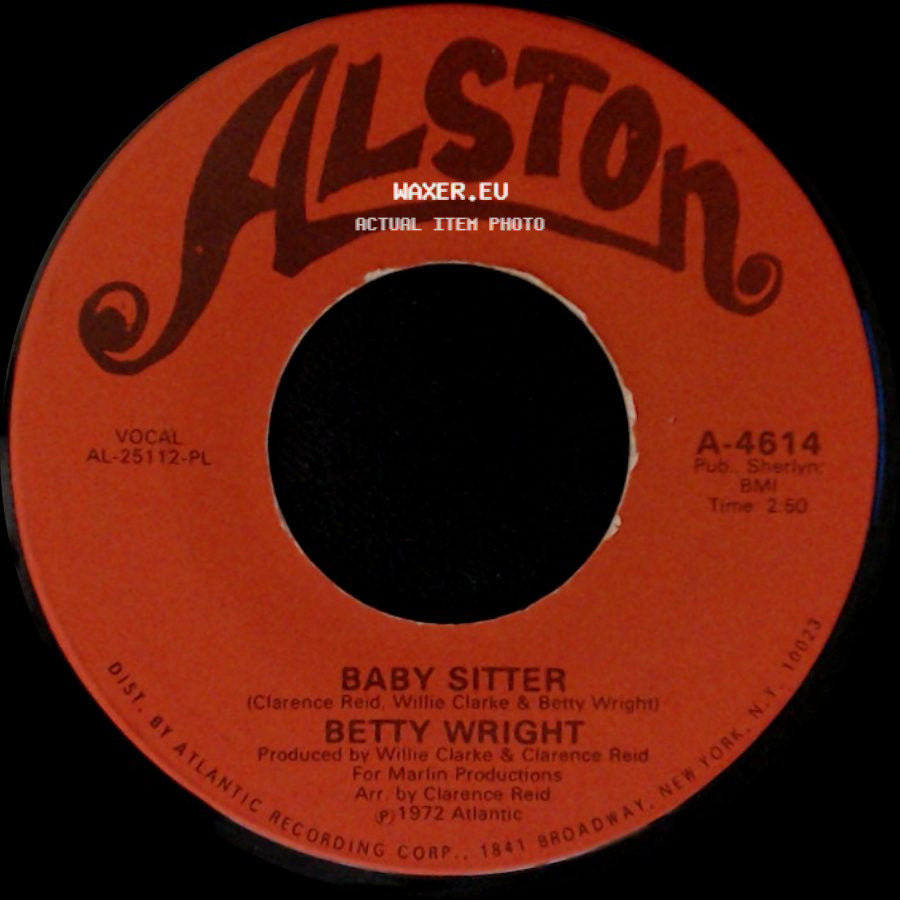 Betty Wright - Outside Woman / Baby Sitter side B