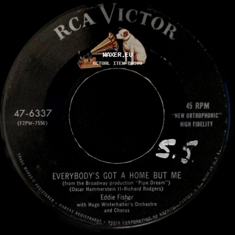 Eddie Fisher - Everybody's Got A Home But Me / Dungaree Doll side A
