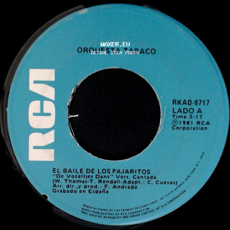 Orquesta Tabaco - El Baile De Los Pajaritos / El Baile De Los Pajaritos side A