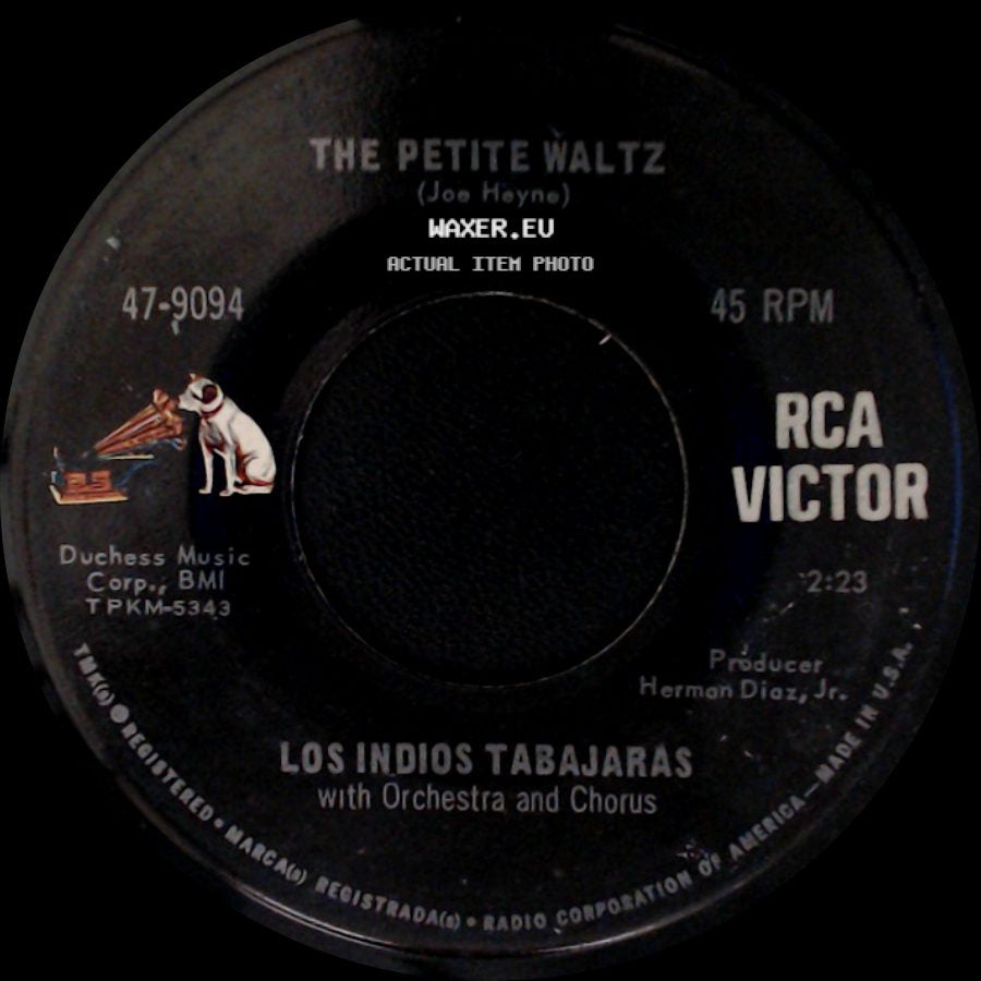 Los Indios Tabajaras / Los Indios Tabajaras With Orchestra - The Petite Waltz / Sentimental Journey side A