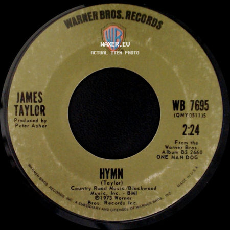 James Taylor - Hymn / Fanfare side A