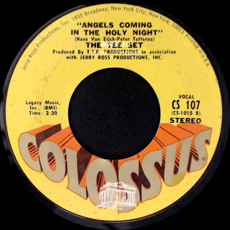 The Tee Set - Ma Belle Amie / Angels Coming In The Holy Night side B