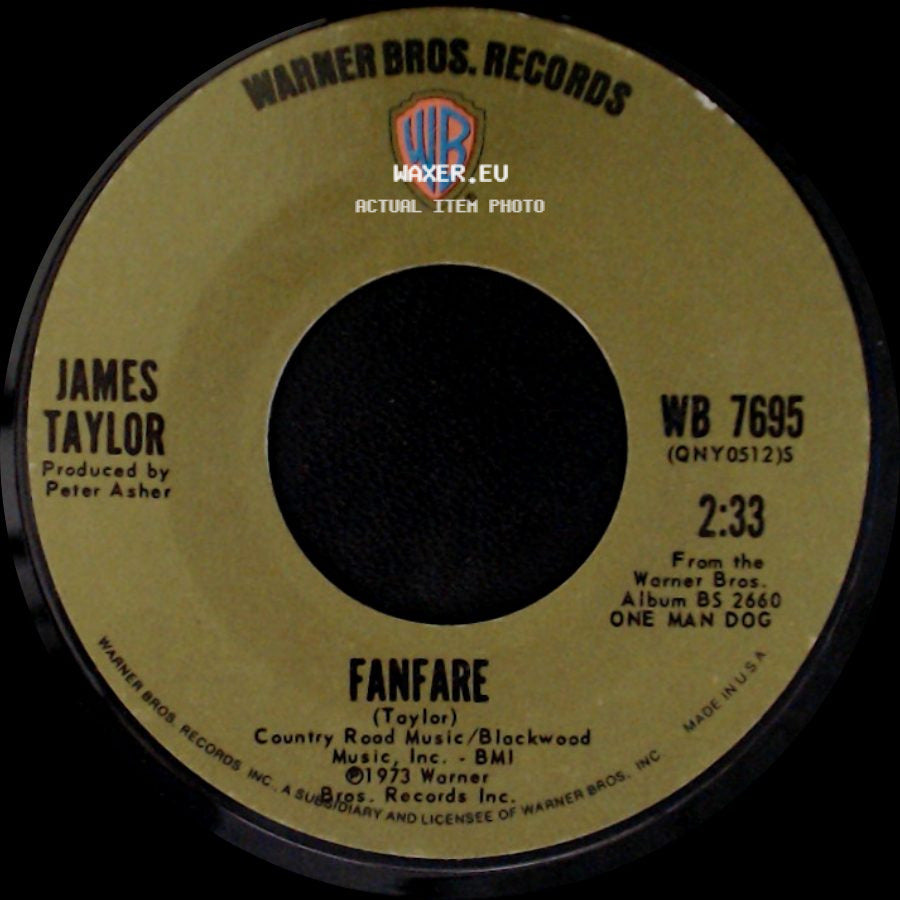 James Taylor - Fanfare / Hymn side A