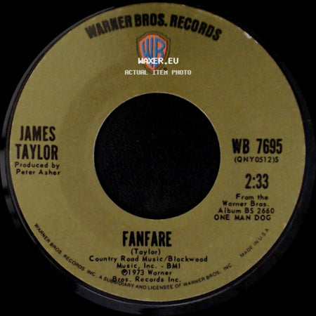James Taylor - Fanfare / Hymn side A