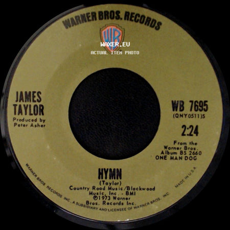 James Taylor - Fanfare / Hymn side B