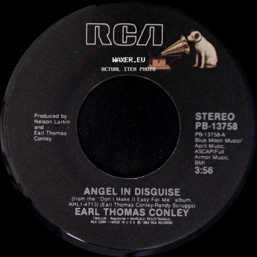Earl Thomas Conley - Angel In Disguise / Crowd Around The Corner side A