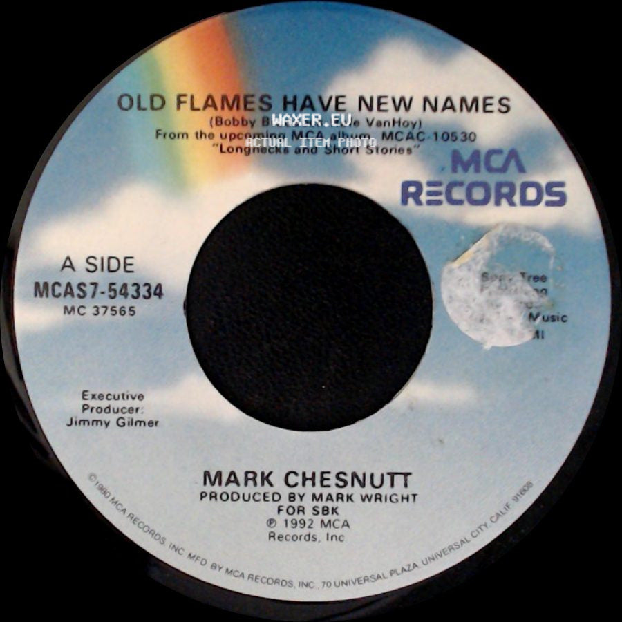 Mark Chesnutt - Old Flames Have New Names / Postpone The Pain side A