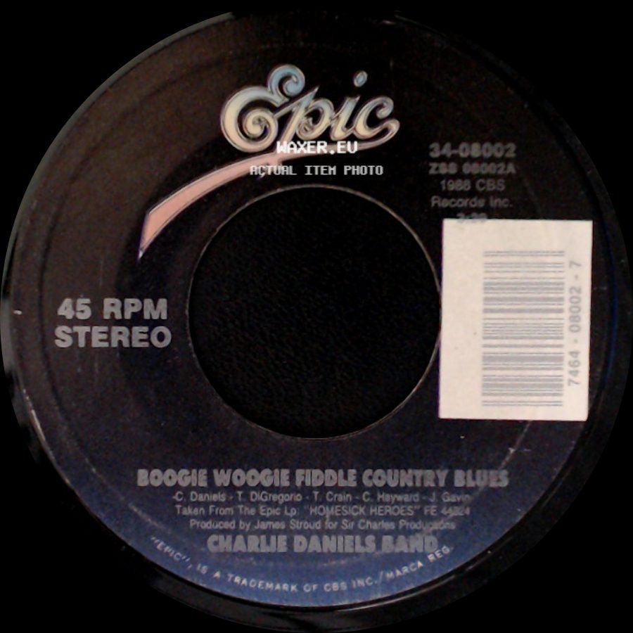 Charlie Daniels Band - Boogie Woogie Fiddle Country Blues / Working Man You Got It All side A