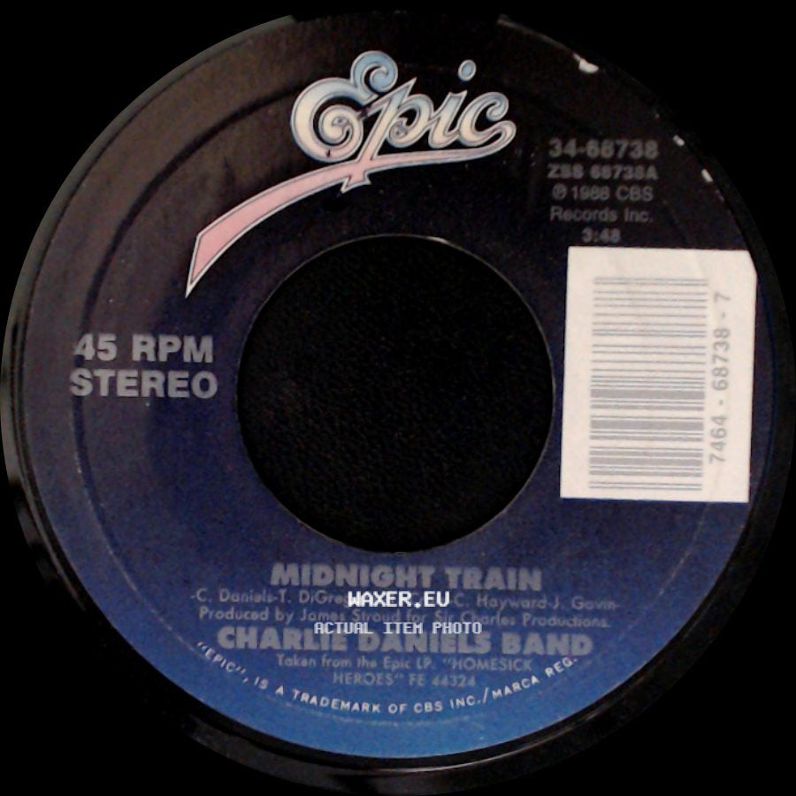 Charlie Daniels Band - Midnight Train / Get Me Back To Dixie side A