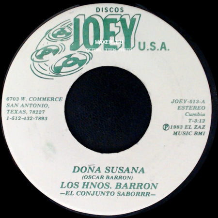Los Hnos. Barron - Doña Susana / Imploracion side A