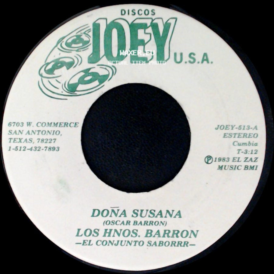 Los Hnos. Barron - Doña Susana / Imploracion side A