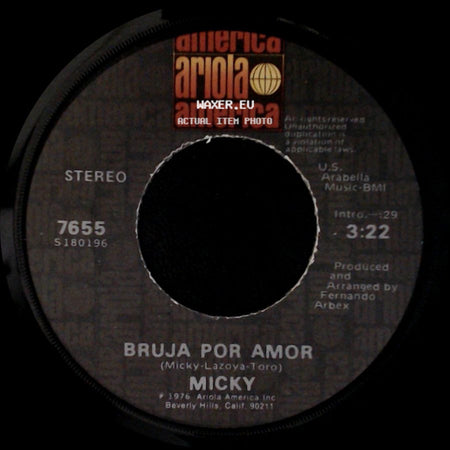 Micky - Bye, Bye Fraulein / Bruja Por Amor side B
