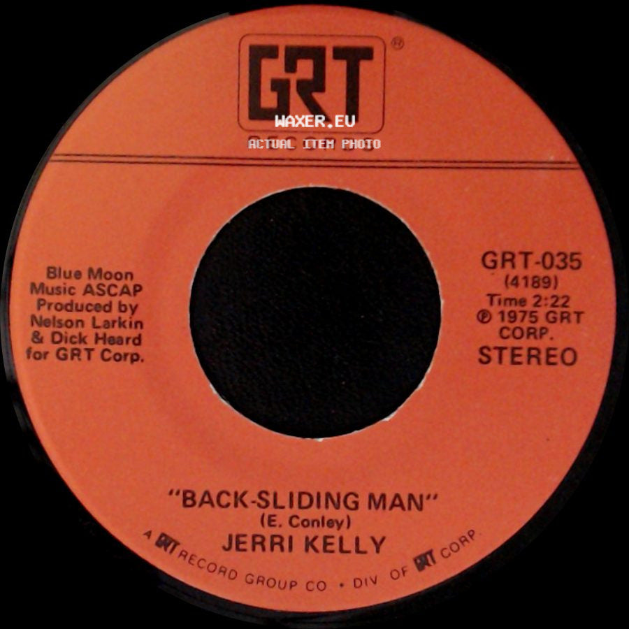 Jerri Kelly - Back-Sliding Man / All I'm Really Losing Is My Mind side A