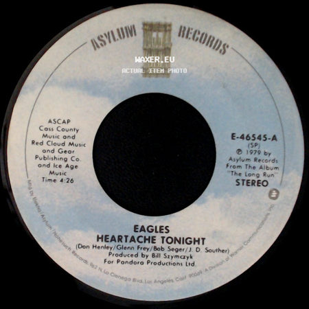 Eagles - Teenage Jail / Heartache Tonight side B