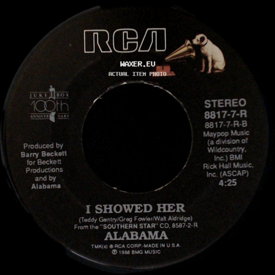 Alabama - If I Had You / I Showed Her side B