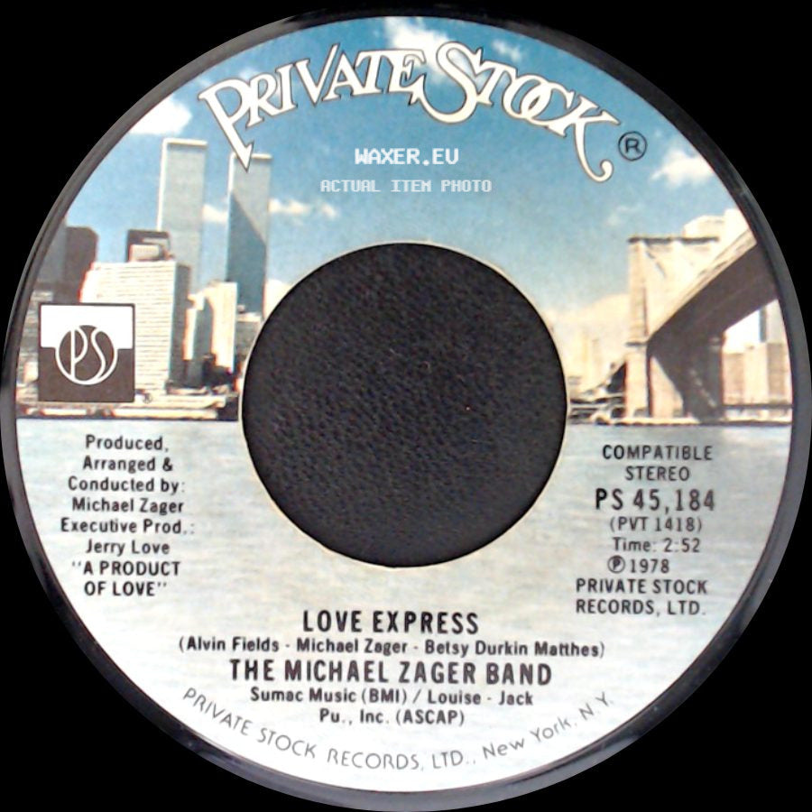 The Michael Zager Band - Love Express / Let's All Chant side A