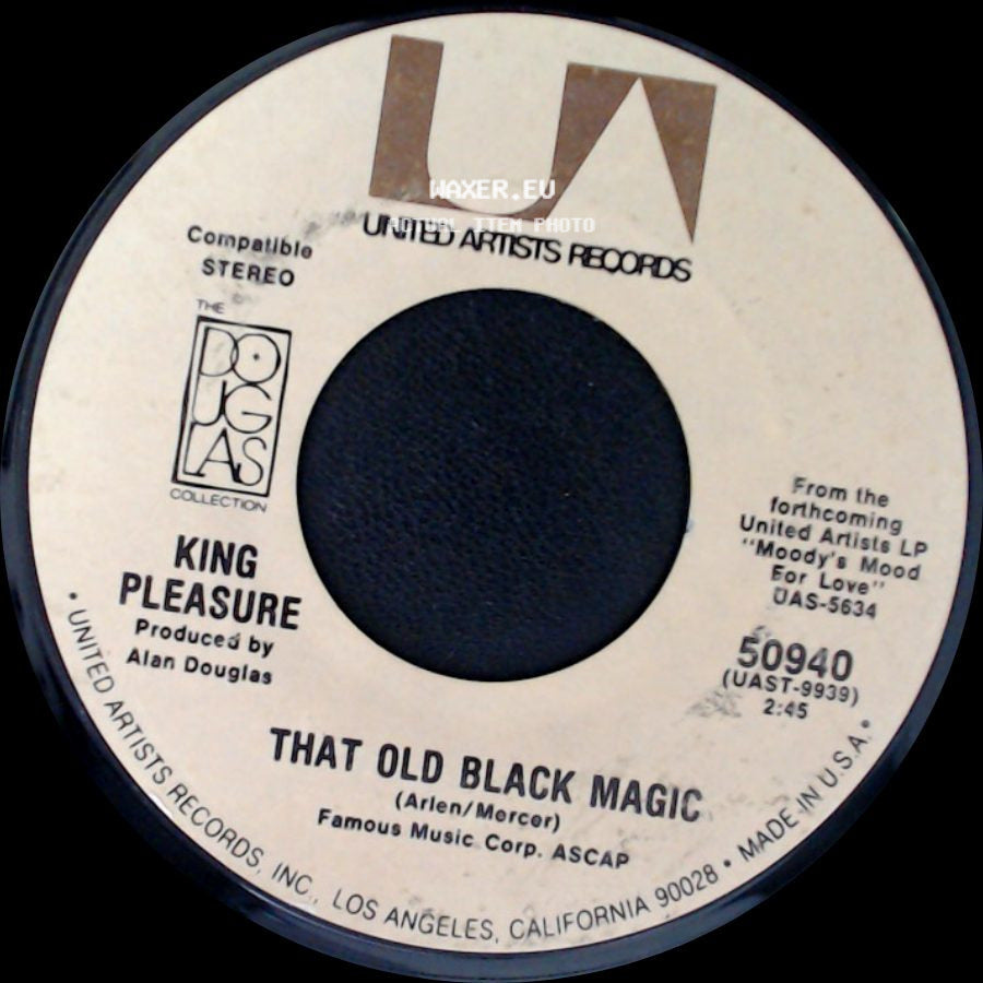 King Pleasure - I'm In The Mood For Love / That Old Black Magic side B