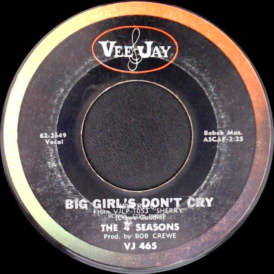 The 4 Seasons - Connie-O / Big Girl's Don't Cry side B