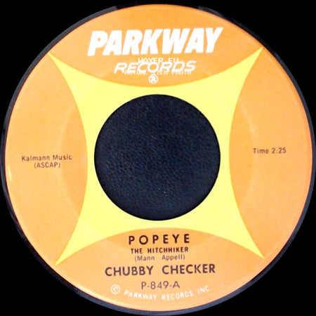 Chubby Checker - Popeye The Hitchhiker / Limbo Rock side A