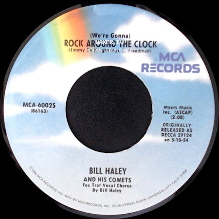 Bill Haley And His Comets - (We're Gonna) Rock Around The Clock / Thirteen Women (And Only One Man In Town) side A