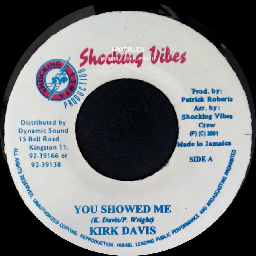 Kirk Davis / Fire House Crew/Paul "Titus" Green - You Showed Me / Version/Togetherness side A