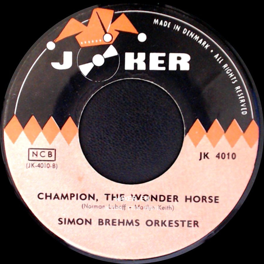 Simon Brehms Orkester - Champion, The Wonder Horse / Bonanza side A
