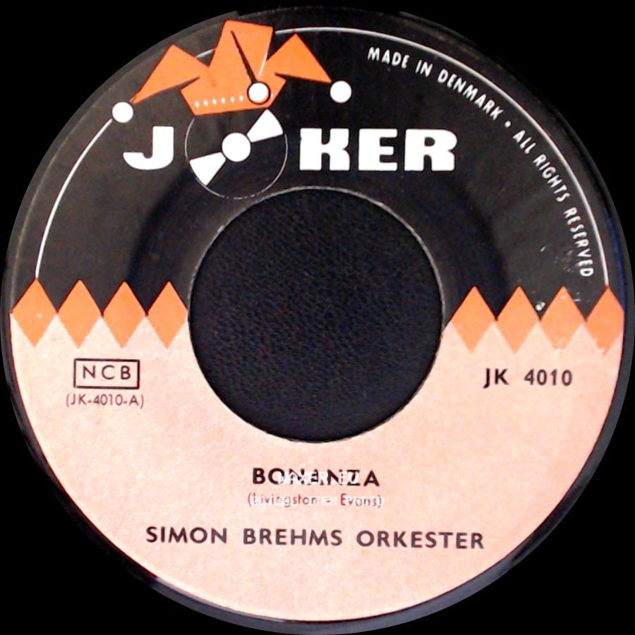Simon Brehms Orkester - Champion, The Wonder Horse / Bonanza side B