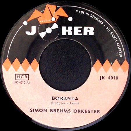 Simon Brehms Orkester - Champion, The Wonder Horse / Bonanza side B