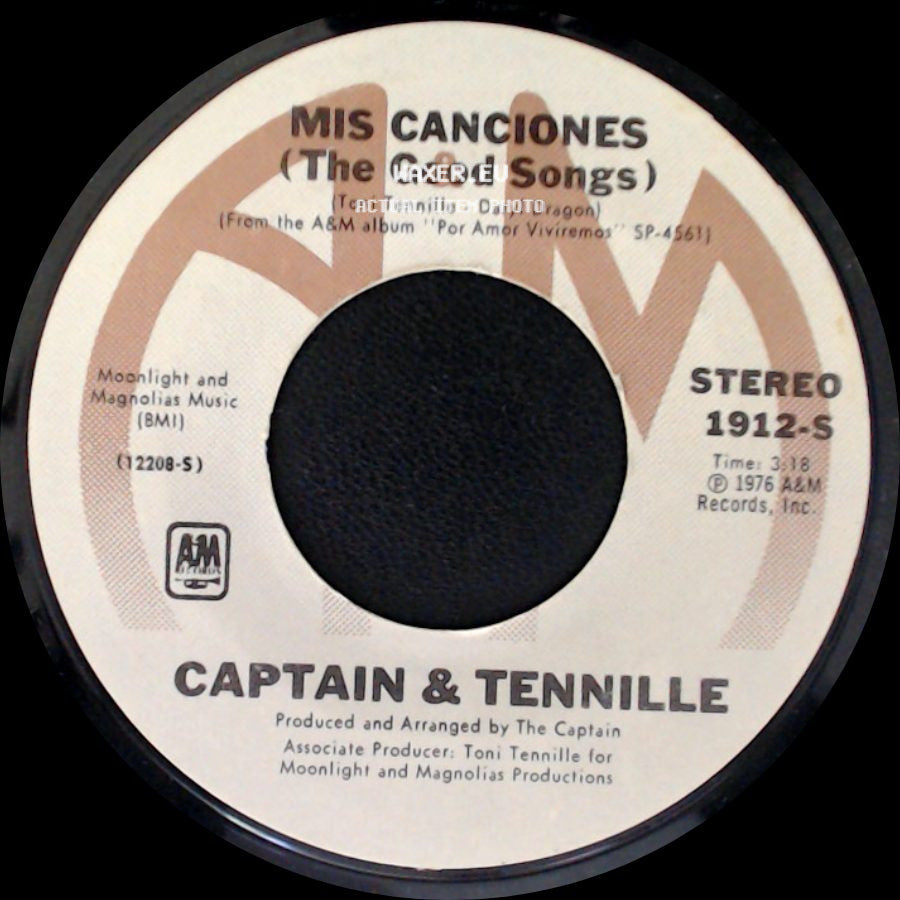 Captain & Tennille - Mis Canciones (The Good Songs) / Can't Stop Dancin' side A