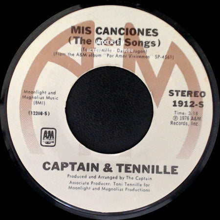 Captain & Tennille - Mis Canciones (The Good Songs) / Can't Stop Dancin' side A