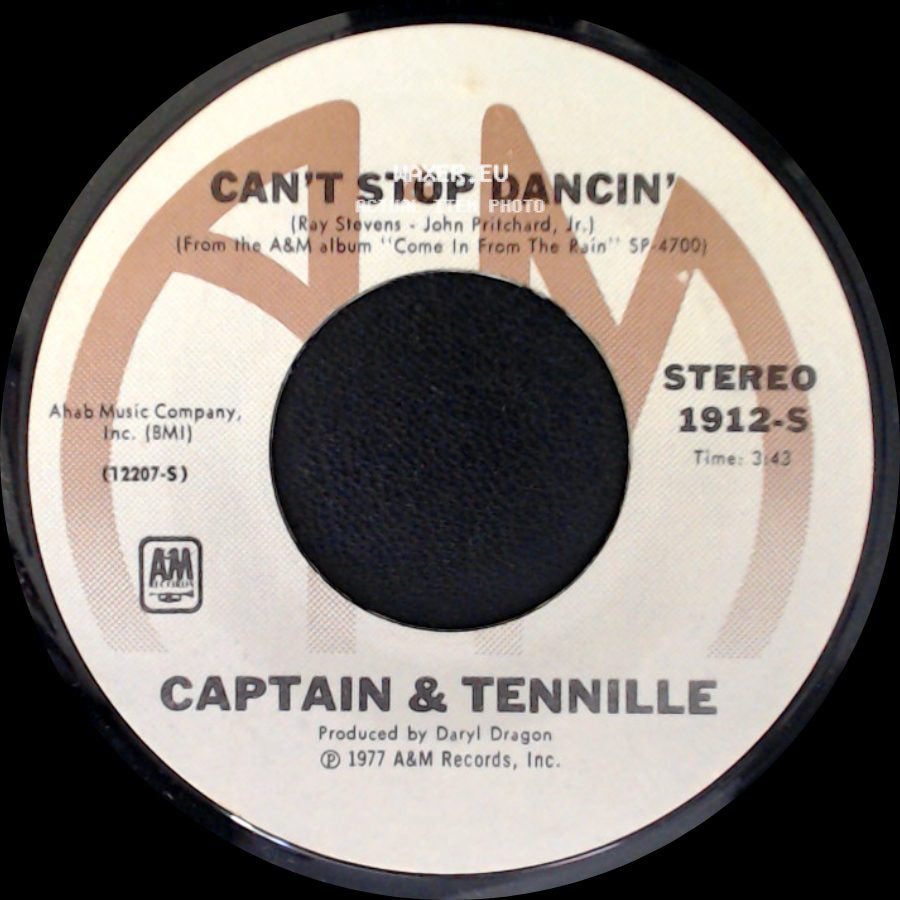 Captain & Tennille - Mis Canciones (The Good Songs) / Can't Stop Dancin' side B