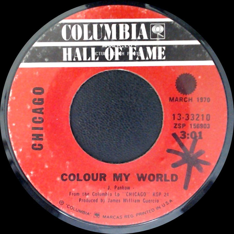 Chicago - Colour My World / I'm A Man side A