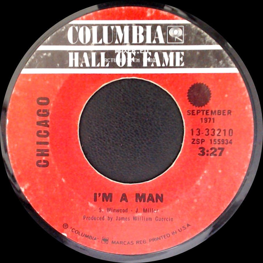 Chicago - Colour My World / I'm A Man side B