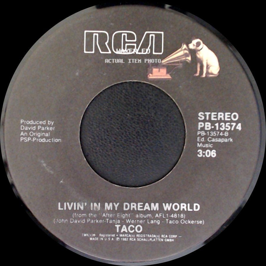 Taco - Livin' In My Dream World / Puttin' On The Ritz side A