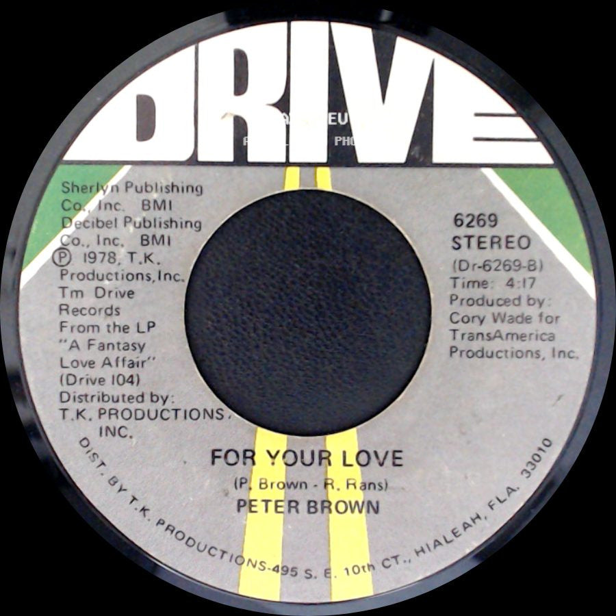 Peter Brown - For Your Love / Dance With Me side A
