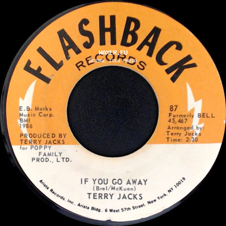 Terry Jacks - Seasons In The Sun / If You Go Away side B