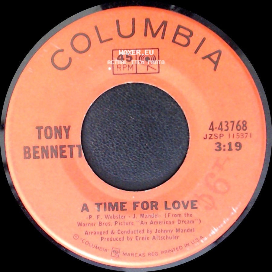 Tony Bennett - A Time For Love / Touch The Earth side A
