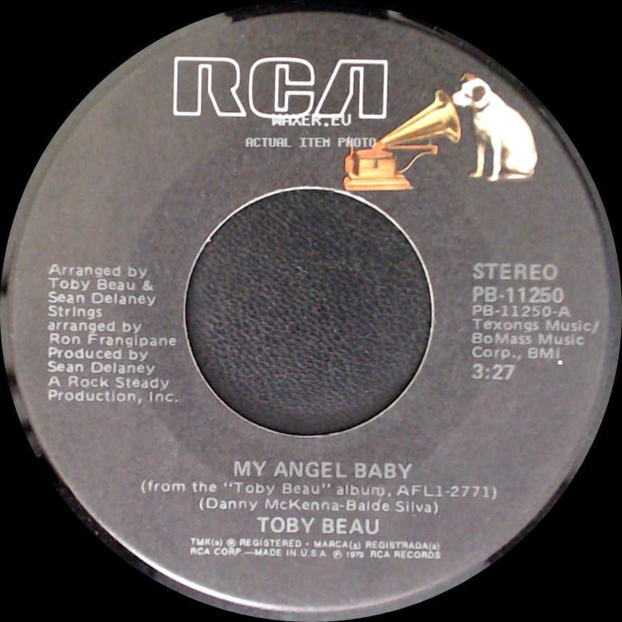 Toby Beau - California / My Angel Baby side B