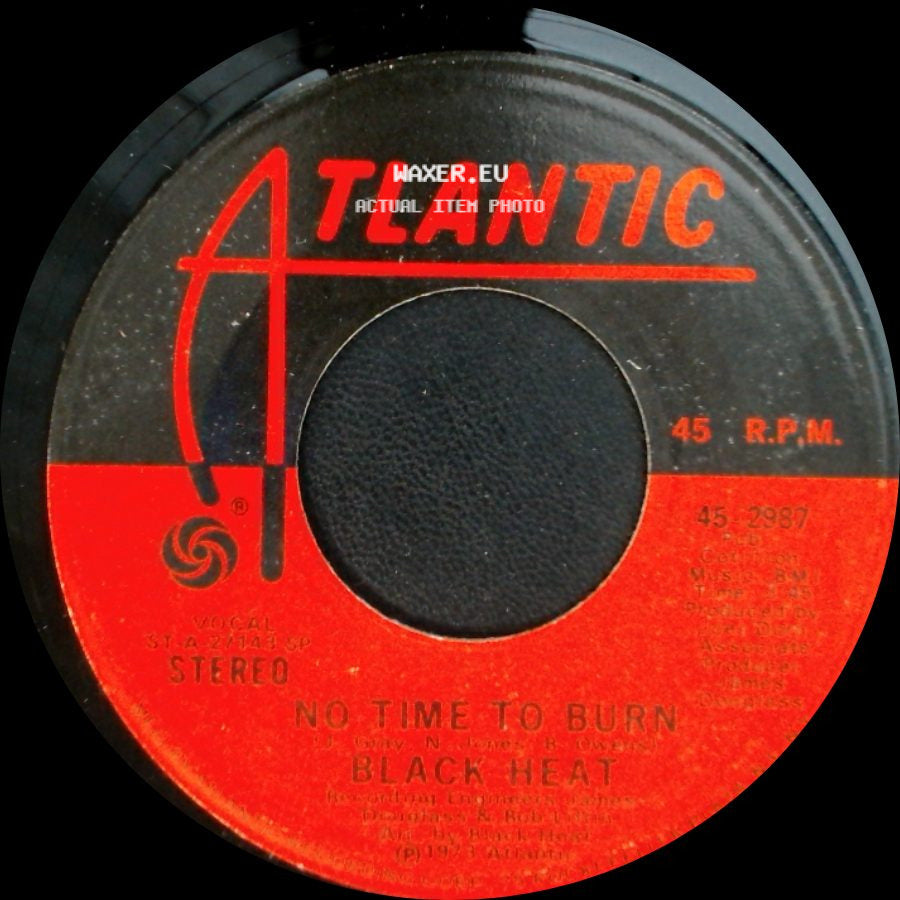 Black Heat - No Time To Burn / Supercool side A