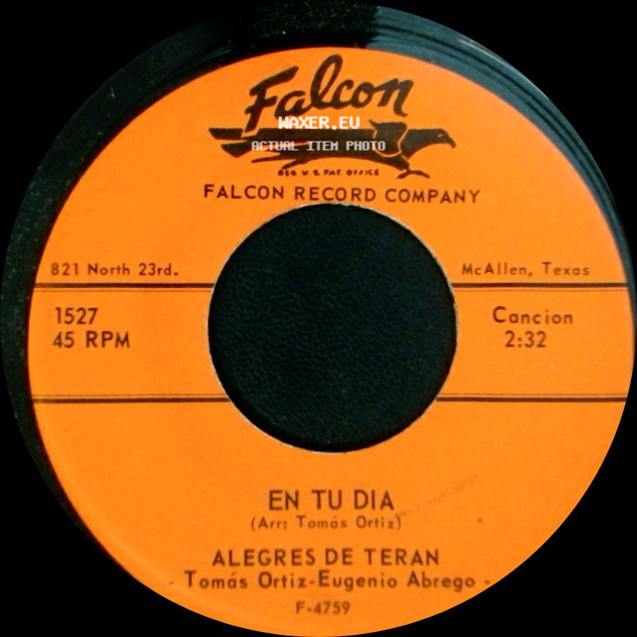 Alegres De Teran - Dios Me Nego / En Tu Dia side B