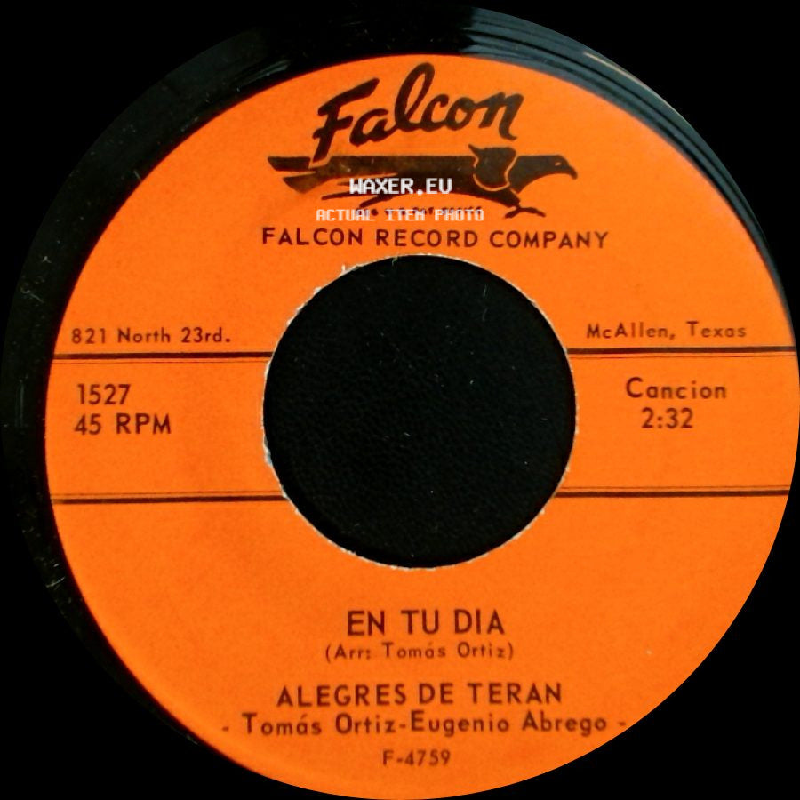 Alegres De Teran - Dios Me Nego / En Tu Dia side B