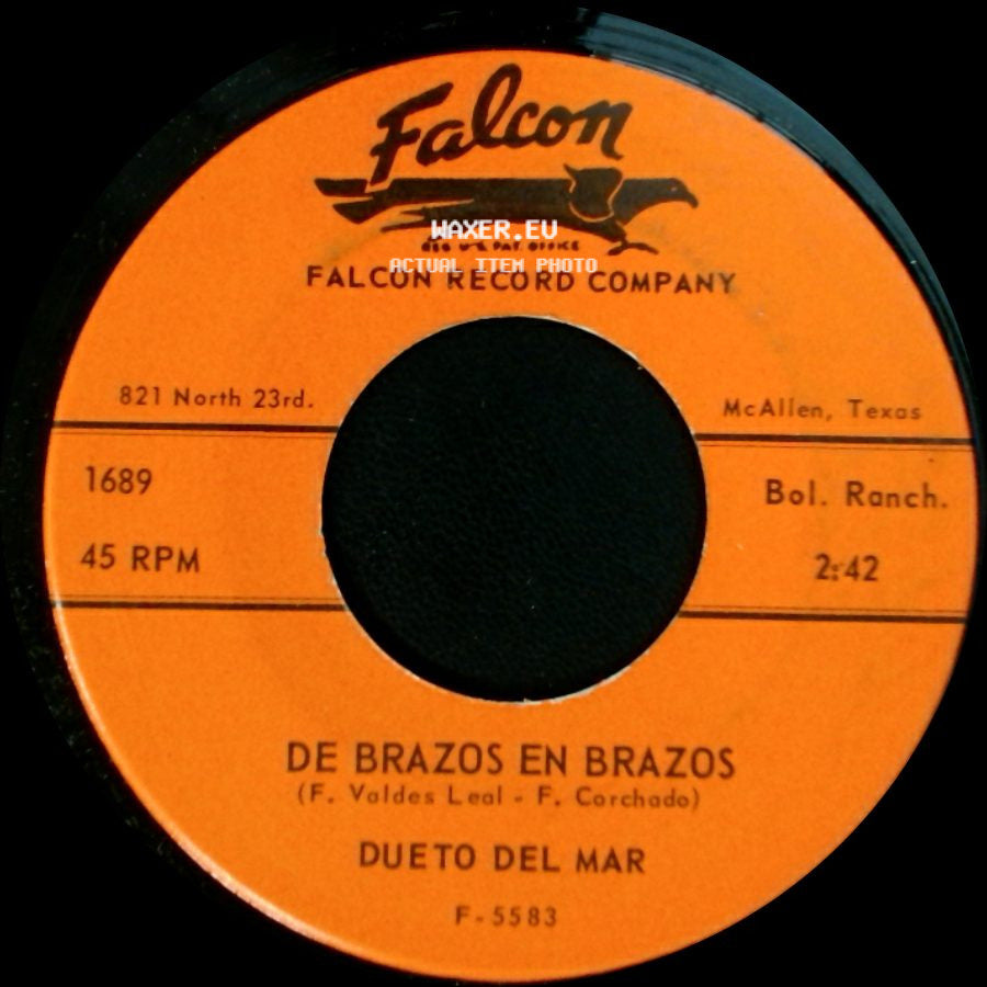 Dueto Del Mar - Alma Triste / De Brazos En Brazos side B