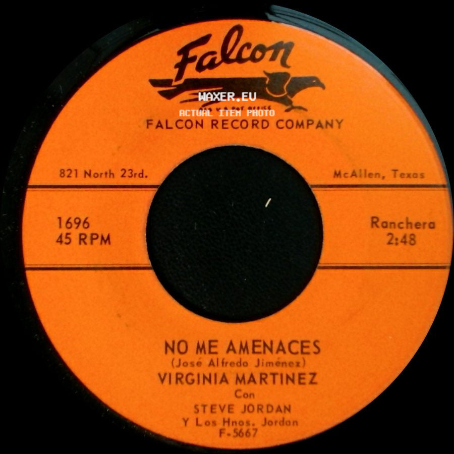 Virginia Martinez - Que Dios Me Castigue / No Me Amenaces side B