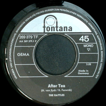 The Rattles - After Tea / Thank You side A