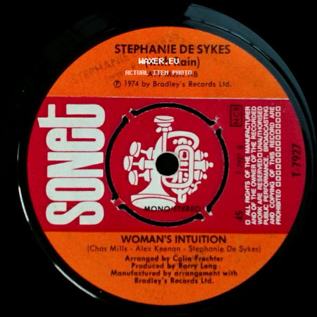 Stephanie De Sykes (With Rain) - Born With A Smile On My Face / Woman's Intuition side B
