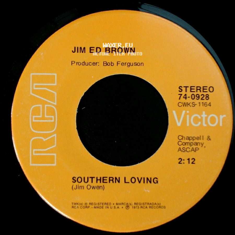 Jim Ed Brown - How Long Does It Take A Memory To Drown / Southern Loving side B