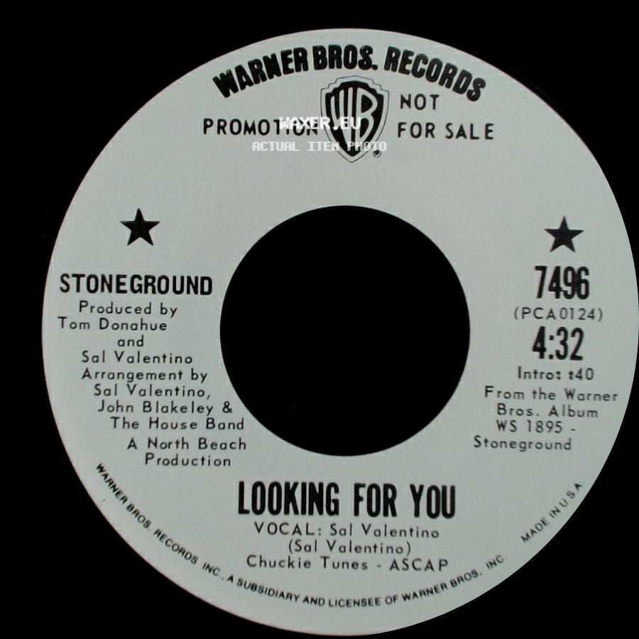 Stoneground - Added Attraction (Come And See Me) / Looking For You side B