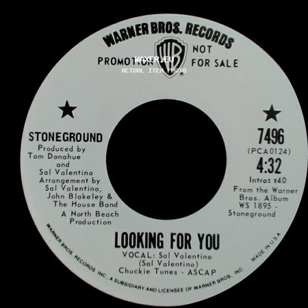 Stoneground - Added Attraction (Come And See Me) / Looking For You side B