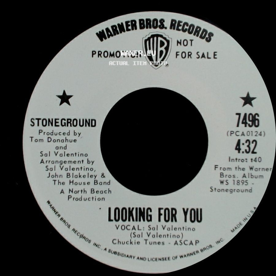 Stoneground - Looking For You / Added Attraction (Come And See Me) side A